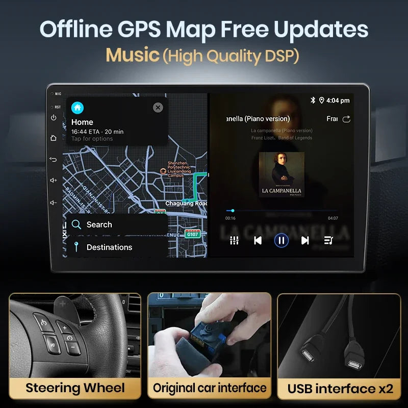Junsun Wireless CarPlay Android Auto