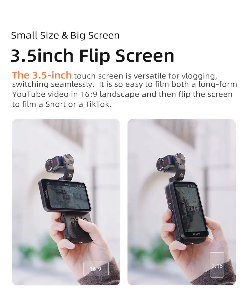ORDRO M5 Action Camera 4k