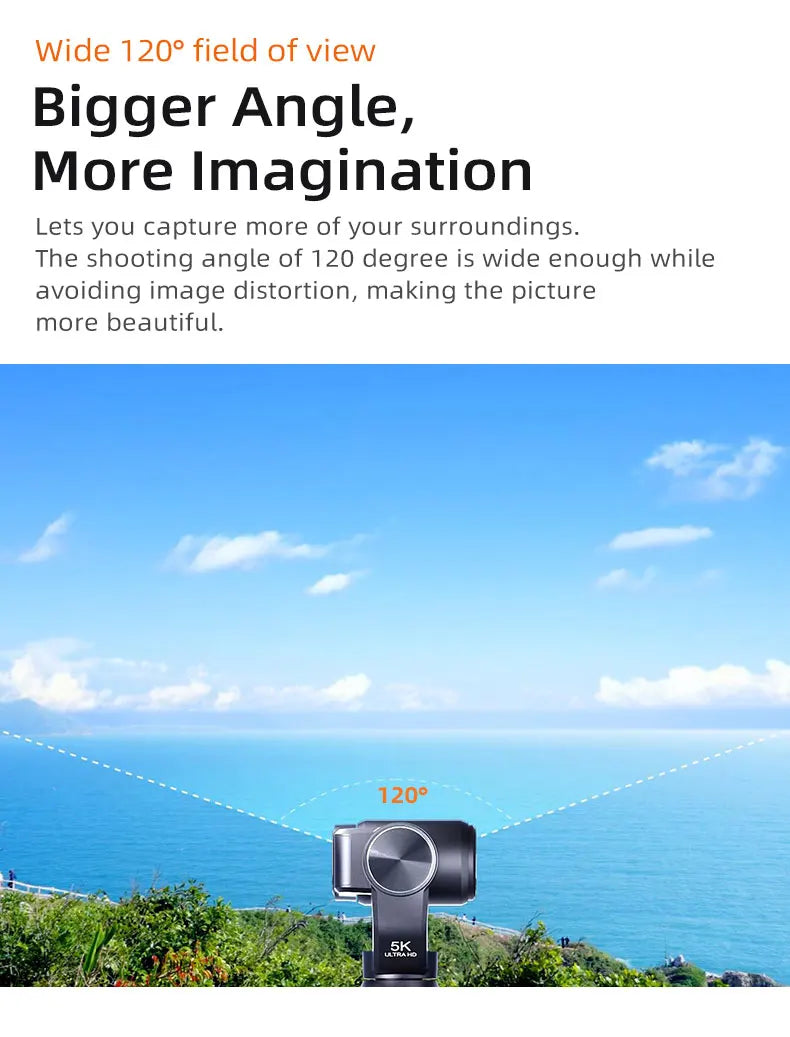 ORDRO M5 Action Camera 4k