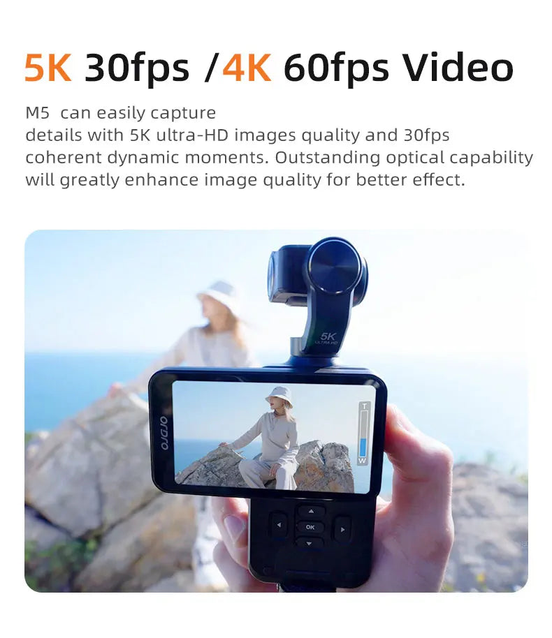 ORDRO M5 Action Camera 4k